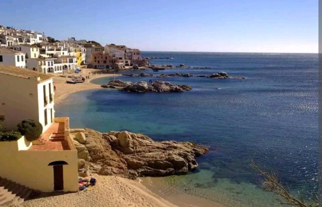 Apt Con Piscina En Calella De Palafrugell, Parking Gratuito Ngoại thất bức ảnh