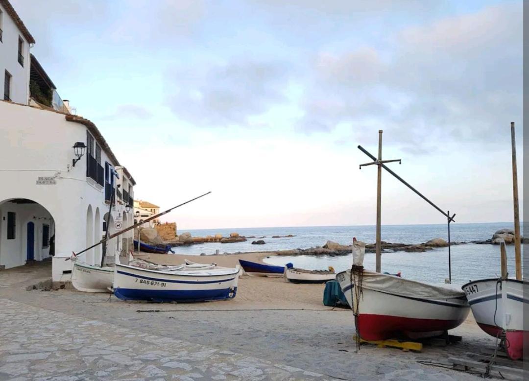 Apt Con Piscina En Calella De Palafrugell, Parking Gratuito Ngoại thất bức ảnh